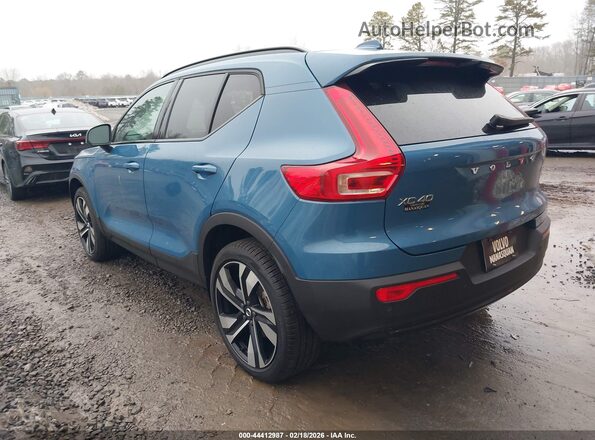 YV4L12UM1R2357723 2024 VOLVO XC40 Blue Trasero izquierdo