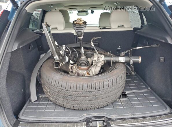 YV4L12UN3P2100133 2023 VOLVO XC40 Blue Widok naklejki z numerem VIN