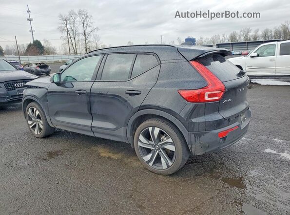 YV4L12UX0P2099055 2023 VOLVO XC40 Black Rear left