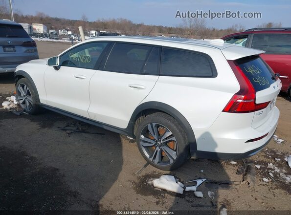 YV4L12WK2S2149836 2025 VOLVO V60 CROSS COUNTRY White უკანა მარცხენა