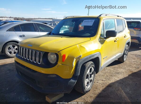 ZACCJAAB2HPF71155 2017 JEEP RENEGADE Yellow 
