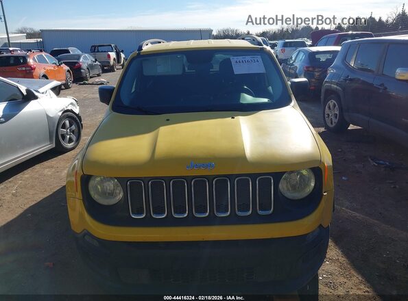 ZACCJAAB2HPF71155 2017 JEEP RENEGADE Yellow 