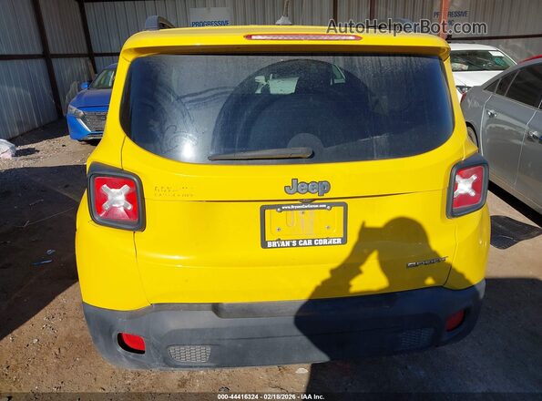 ZACCJAAB2HPF71155 2017 JEEP RENEGADE Yellow 