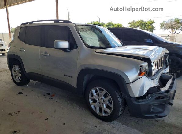 ZACCJABB3HPG37775 2017 JEEP RENEGADE Silver Դիմացի տեսք