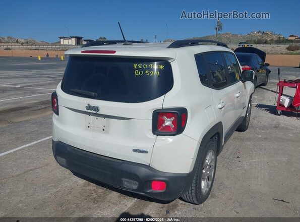 ZACCJABB9HPF50348 2017 JEEP RENEGADE Белый Задняя правая четверть