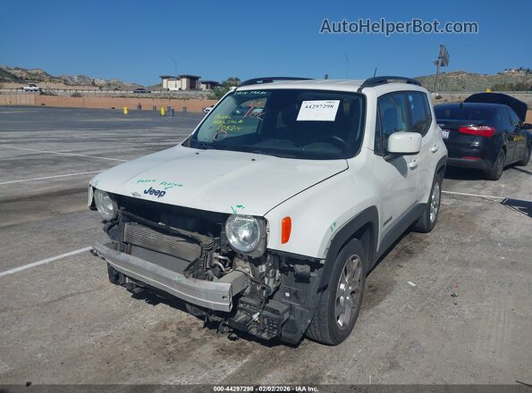 ZACCJABB9HPF50348 2017 JEEP RENEGADE Белый Передняя левая четверть
