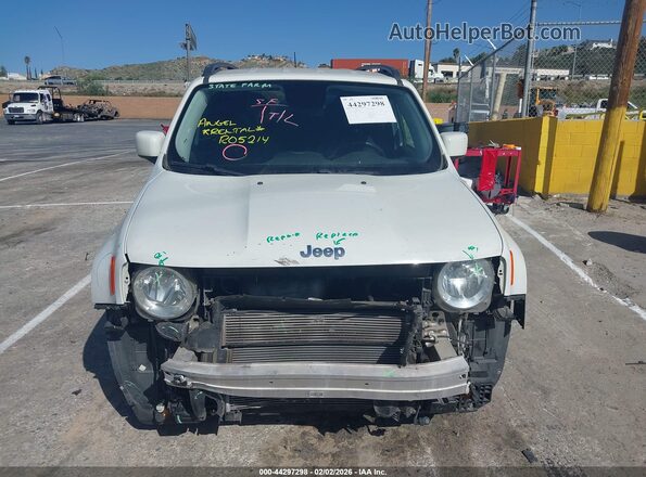 ZACCJABB9HPF50348 2017 JEEP RENEGADE Белый Вид задней части салона