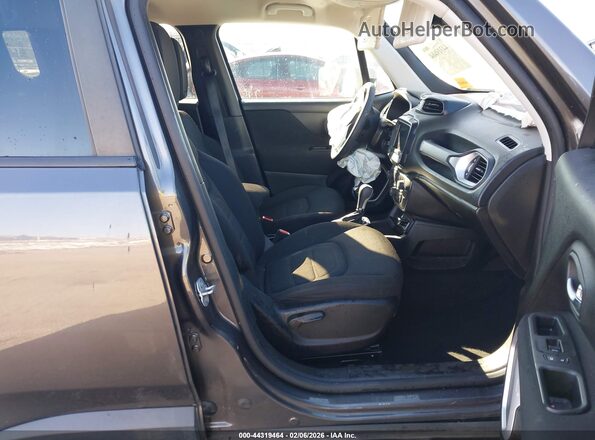 ZACCJABB9JPJ20984 2018 JEEP RENEGADE Gray Widok wnętrza z przodu