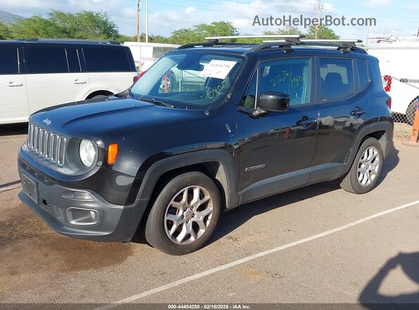 ZACCJABT1GPD96208 2016 JEEP RENEGADE Черный Передняя левая четверть