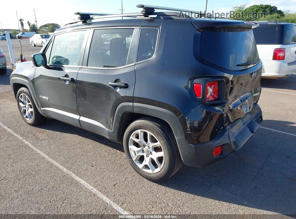 ZACCJABT1GPD96208 2016 JEEP RENEGADE Черный Задняя левая четверть