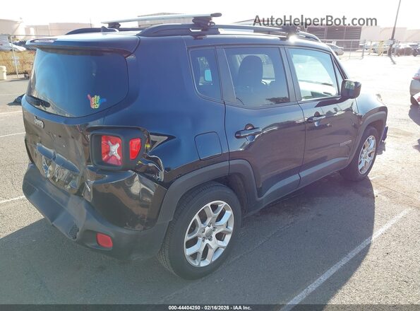 ZACCJABT1GPD96208 2016 JEEP RENEGADE Черный Задняя правая четверть