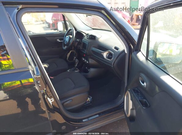 ZACCJABT1GPD96208 2016 JEEP RENEGADE Черный Вид салона спереди