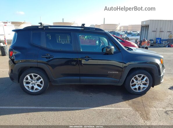 ZACCJABT1GPD96208 2016 JEEP RENEGADE Черный Вид задней части салона