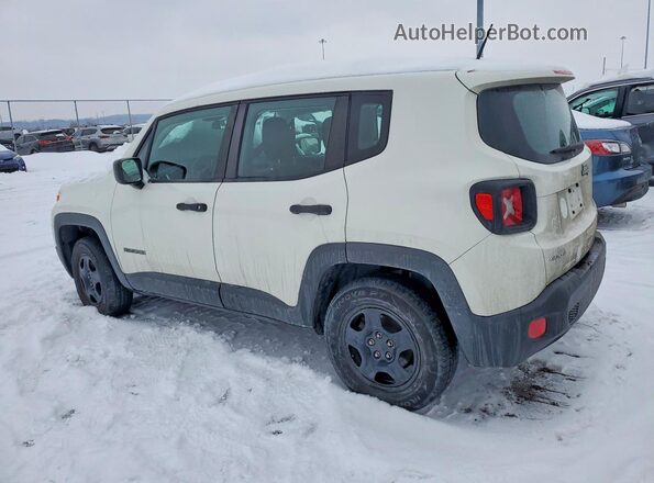 ZACCJBAB0JPJ06009 2018 JEEP RENEGADE White უკანა მარცხენა