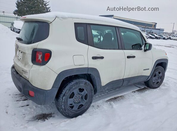 ZACCJBAB0JPJ06009 2018 JEEP RENEGADE White უკანა მარჯვენა
