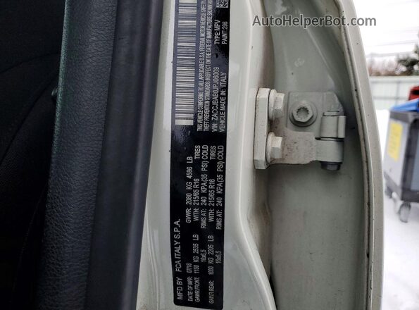 ZACCJBAB0JPJ06009 2018 JEEP RENEGADE White VIN კოდის სტიკერის ხედი