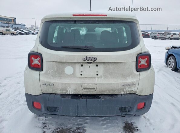 ZACCJBAB0JPJ06009 2018 JEEP RENEGADE White უკანა ხედი