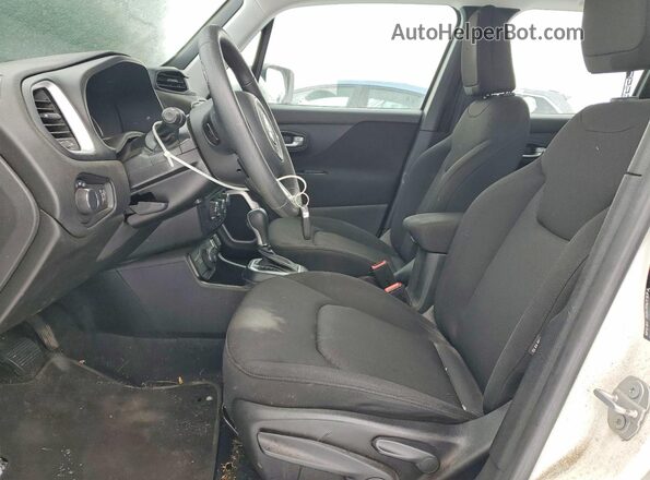 ZACCJBAB0JPJ06009 2018 JEEP RENEGADE White წინა სალონის ხედი