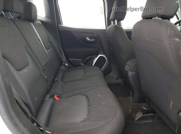 ZACCJBAB0JPJ06009 2018 JEEP RENEGADE White უკანა სალონის ხედი