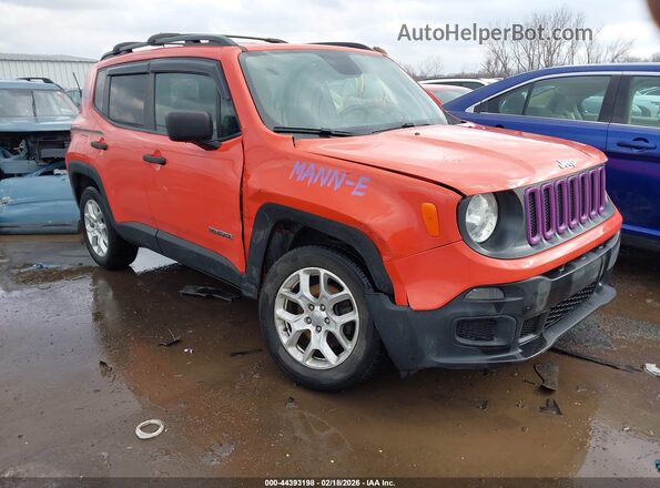 ZACCJBAB5JPJ42519 2018 JEEP RENEGADE Orange 