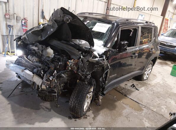 ZACCJBBB4HPE95068 2017 JEEP RENEGADE Черный Передняя левая четверть
