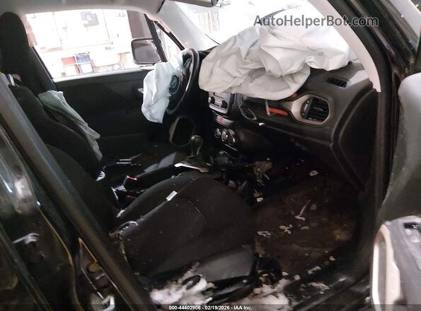ZACCJBBB4HPE95068 2017 JEEP RENEGADE Черный Вид салона спереди