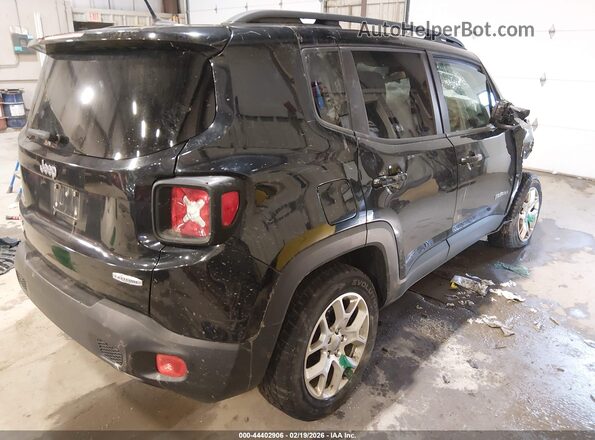 ZACCJBBB4HPE95068 2017 JEEP RENEGADE Черный Задняя правая четверть