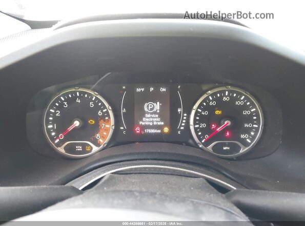 ZACCJBBT4GPD89386 2016 JEEP RENEGADE Black Widok tylnych siedzeń