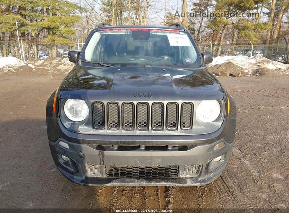 ZACCJBBT4GPD89386 2016 JEEP RENEGADE Black Widok wnętrza z tyłu