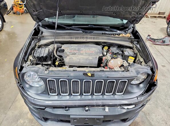 ZACCJBBT5GPE07314 2016 JEEP RENEGADE Серый Вид подкапотного пространства