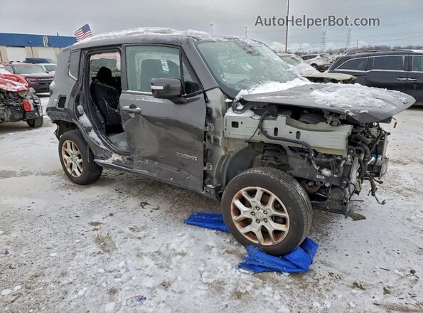 ZACCJBBT6GPD82875 2016 JEEP RENEGADE Gray Przód prawy