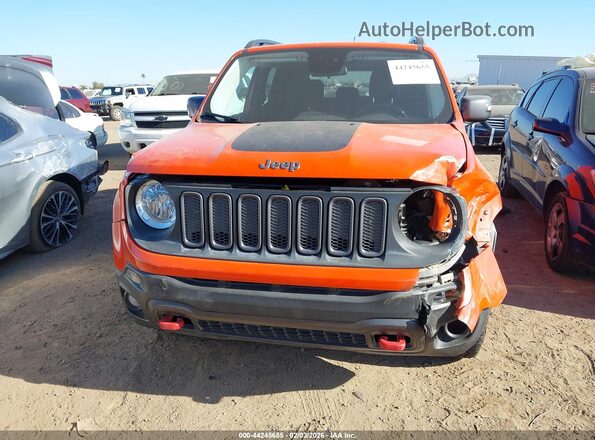 ZACCJBCT0GPE02567 2016 JEEP RENEGADE Оранжевый Вид спереди