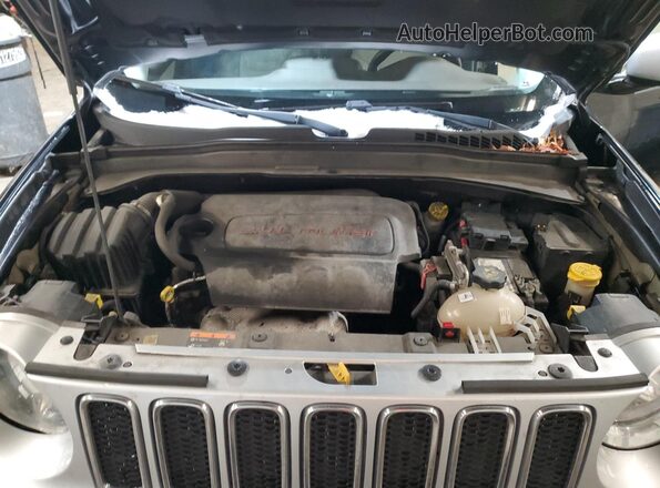 ZACCJBDT2GPD21584 2016 JEEP RENEGADE Black Vista del compartimento del motor