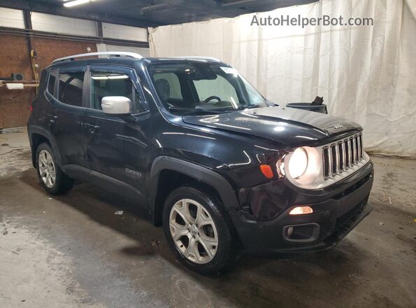 ZACCJBDT2GPD21584 2016 JEEP RENEGADE Black Delantero derecho