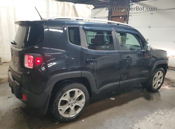 ZACCJBDT2GPD21584 2016 JEEP RENEGADE Black Trasero derecho