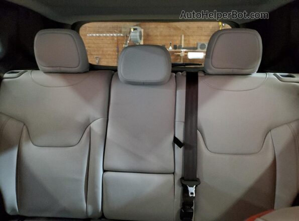 ZACCJBDT2GPD21584 2016 JEEP RENEGADE Black Vista de los asientos traseros