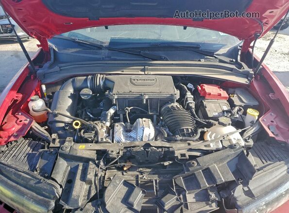 ZACNDFAN1S3A45394 2025 DODGE OTHER Red Vista del compartimento del motor