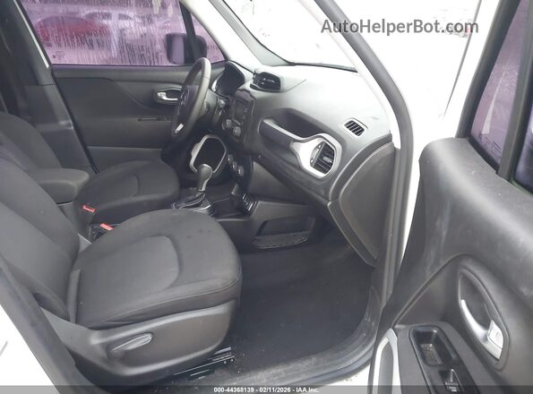ZACNJAAB1LPL00862 2020 JEEP RENEGADE White Front interior view