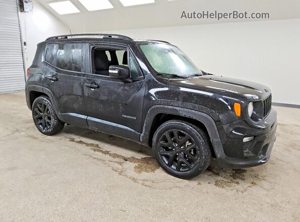 ZACNJABB1KPJ80400 2019 JEEP RENEGADE Black Przód prawy
