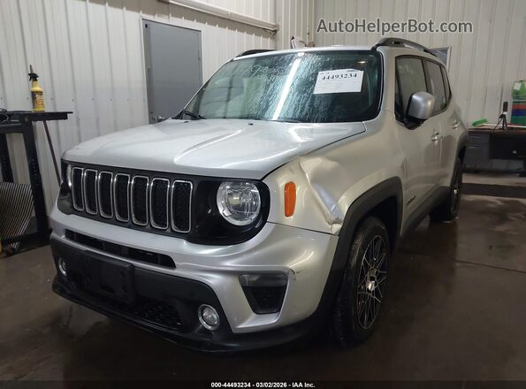 ZACNJABB3LPL05625 2020 JEEP RENEGADE Серебряный Передняя левая четверть