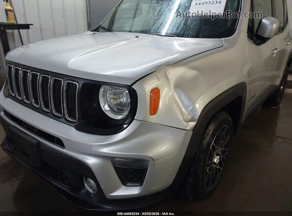 ZACNJABB3LPL05625 2020 JEEP RENEGADE Серебряный Вид спереди