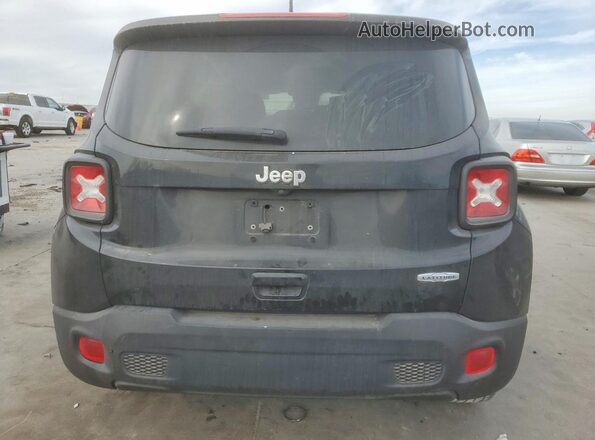 ZACNJABB9KPK71009 2019 JEEP RENEGADE Черный Вид сзади