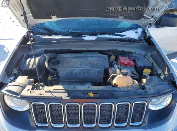 ZACNJBAB1KPK56186 2019 JEEP RENEGADE Silver 