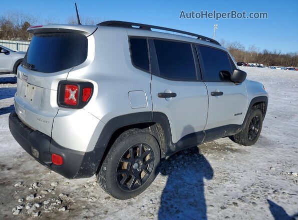 ZACNJBAB1KPK56186 2019 JEEP RENEGADE Silver 
