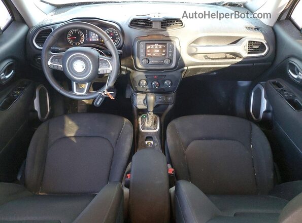 ZACNJBAB1KPK56186 2019 JEEP RENEGADE Silver 