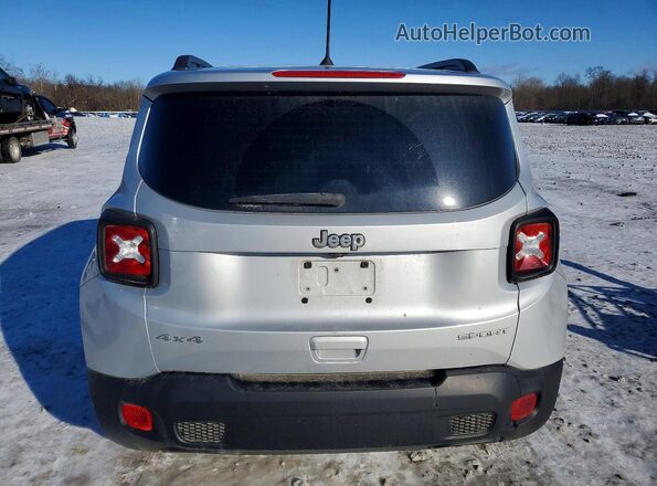 ZACNJBAB1KPK56186 2019 JEEP RENEGADE Silver 