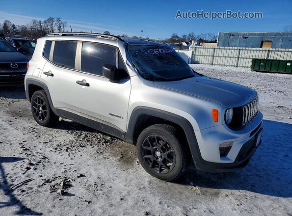 ZACNJBAB1KPK56186 2019 JEEP RENEGADE Silver 