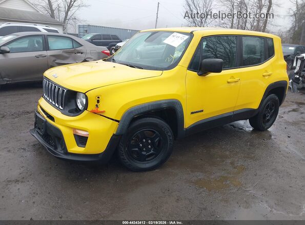 ZACNJBAB2KPJ78324 2019 JEEP RENEGADE Желтый 