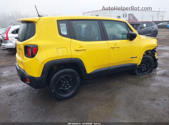 ZACNJBAB2KPJ78324 2019 JEEP RENEGADE Желтый 