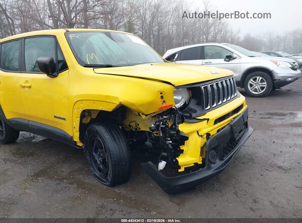 ZACNJBAB2KPJ78324 2019 JEEP RENEGADE Желтый 